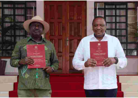Uhuru, Raila Names Missing in BBI Verified Signatures 