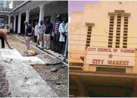 Archeologists Called as Mysterious Crucifix is Discovered Inside City Market in Nairobi
