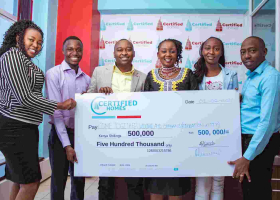 Relief as 10 Orphans Get Sh500,000 School Fees Sponsorship from Certified Homes Ltd