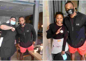 American Actor Anthony Mackie Spotted Hanging Out in Nairobi 