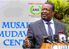 Mudavadi Denies Being Uhuru's Presidential 'Project' in 2022 