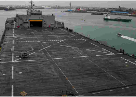US Navy Ship USS Hershel Williams Deployed to Mombasa Port 
