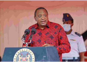 I Will Not Hand Over the Country to Thieves, President Uhuru Declares  