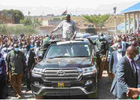 Uhuru in Kayole: Babu Owino Would Have Stoned Me Today Were It Not for the Handshake 