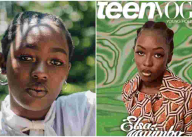 Kenyan Comedian Elsa Majimbo Graces the Cover of the Popular US-Based Teen Vogue Magazine