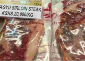 Special Beef Retailing at Sh20,000 Per Kilogram in Nairobi 