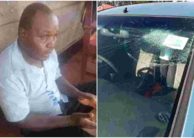 Rogue Matatu Driver Caught on Camera Smashing Woman’s Car Windscreen Arrested 