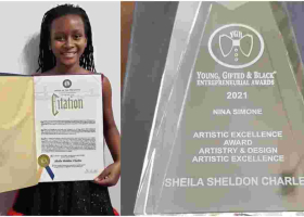 12-Year-Old Kenyan Girl Wins Award in the US 