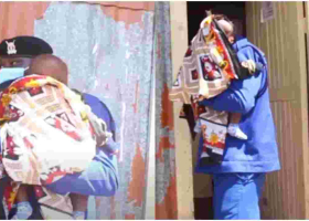 Policeman Praised for Babysitting for Teen Mother Sitting for KCPE Exam 