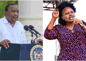 Senator Millicent Omanga Slams President Uhuru After He Locks Down Five Counties