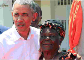 Former US President Barack Obama Mourns His Grandmother Sarah Obama