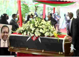 Late Kiambaa MP Paul Koinange Buried in Emotional Sendoff