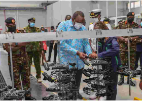 President Uhuru Opens Sh4 Billion Government Weaponry Factory in Ruiru