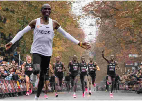Eliud Kipchoge Sells INEOS 1:59 Challenge Images for Sh3 Million in the US 