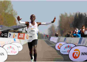 Kenya’s Eliud Kipchoge Wins NN Marathon in the Netherlands 