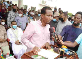 Ahmed Muktar Sworn-in as Wajir Governor Following Mohamed Abdi's Impeachment 