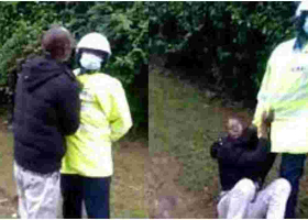 DCI Officer Filmed Assaulting Traffic Cop in Karen Arrested 