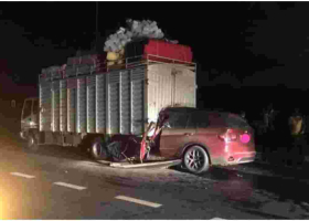 Speeding BMW X5 Driver Killed After Car Rams into Truck Along Southern Bypass in Nairobi 