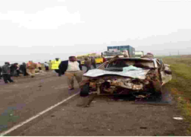 Three Headteachers Killed in a Grisly Road Crash Along Nyeri-Nyahururu Road