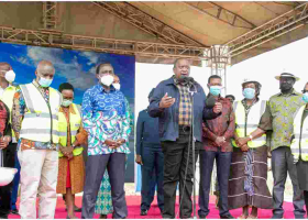 President Uhuru Orders Crackdown on Companies Polluting River Athi 
