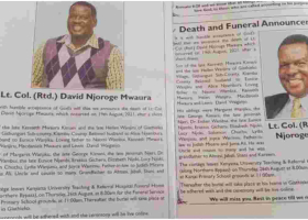 Kiambu Family Divided on Deceased Kin’s Marital Status, Places Two Parallel Obituaries in Newspaper 