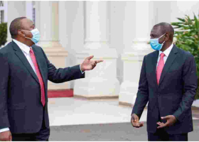 Resign If You Are Unhappy, Uhuru Dares Deputy President William Ruto 