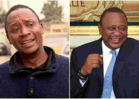 Uhuru's Look-Alike Asks for DNA Test to Confirm Whether They Have Blood Relations 