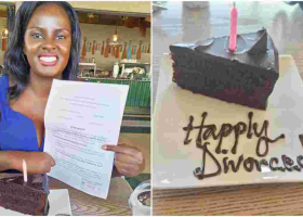 Couple Cuts Cake to Celebrate Their Divorce After Years of Separation