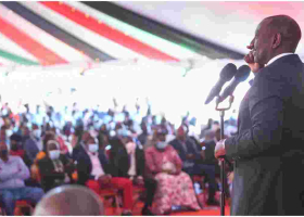 "Walete Hata G4S": Ruto Says After Withdrawal of GSU Officers Guarding His Residence 