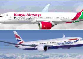 Kenya Airways Signs a New Codeshare Agreement with British Airways 