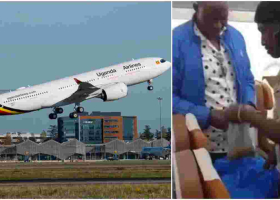 Uganda Airlines Crew Suspended for Allowing Man to Hawk Grasshoppers in a Flight 