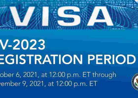 Registration for DV-2023 (Green Card Lottery) Ends Next Week - Tuesday, November 9th