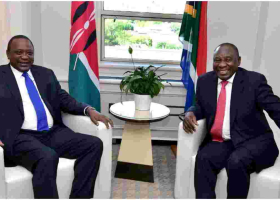 President Uhuru Heads to South Africa for a Three-Day State Visit