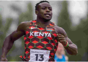 Africa’s 100m Record Holder Ferdinand Omanyala Inducted into the Police Service 
