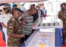 President Uhuru Commissions a Mega Housing Project for the Military 
