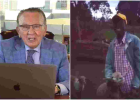 Kenyan Man over the Moon as Renowned US Judge Accepts His Gift of Three Goats 