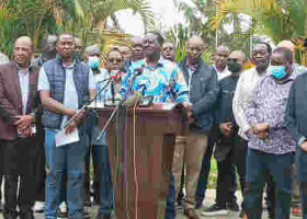 Over 30 Governors Throw Their Weight Behind Raila’s 2022 Presidential Bid 