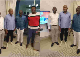 Deputy President William Ruto Visits MP Moses Kuria in Dubai 