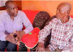 94-Year-Old Kenyan Man Returns Home After Being Away for 42 Years