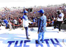 Raila Tosha, Kalonzo Declares as He Drops Presidential Bid 