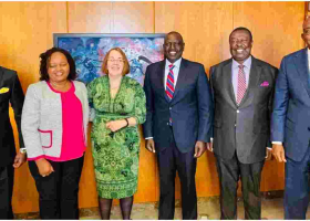 US Gov't Assures Kenya of Support for Democracy and Election Integrity During Ruto's Tour