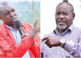 DCI Summons MPs Oscar Sudi, Caleb Kositany for Allegedly Organizing Attack on Raila's Chopper 