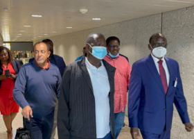 Raila, His Entourage Land in the US Ahead of a Week-Long Tour 