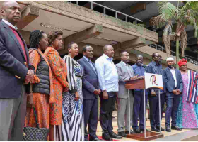 Uhuru Chairs Inaugural Azimio La Umoja-One Kenya Council Meeting 