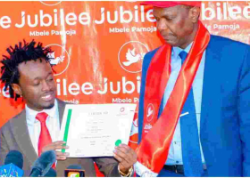 Singer Bahati Finally Gets a Jubilee Party Ticket to Vie for Mathare MP Seat 