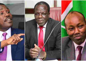Peter Munya, Lee Kinyanjui and Wycliffe Oparanya Added to Raila's Running Mate Shortlist 