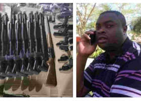 Police Pursue Suspect Behind 22 Guns and 565 Bullets Recovered in Kilimani 