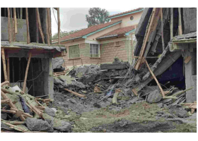 Five People Feared Dead After Building under Construction Collapses in Kitengela 
