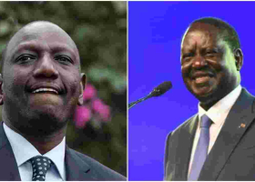 New Poll Puts Raila Ahead of Ruto in Presidential Race