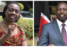 Karua Tells Off Ruto over Claims That His Life is in Danger 